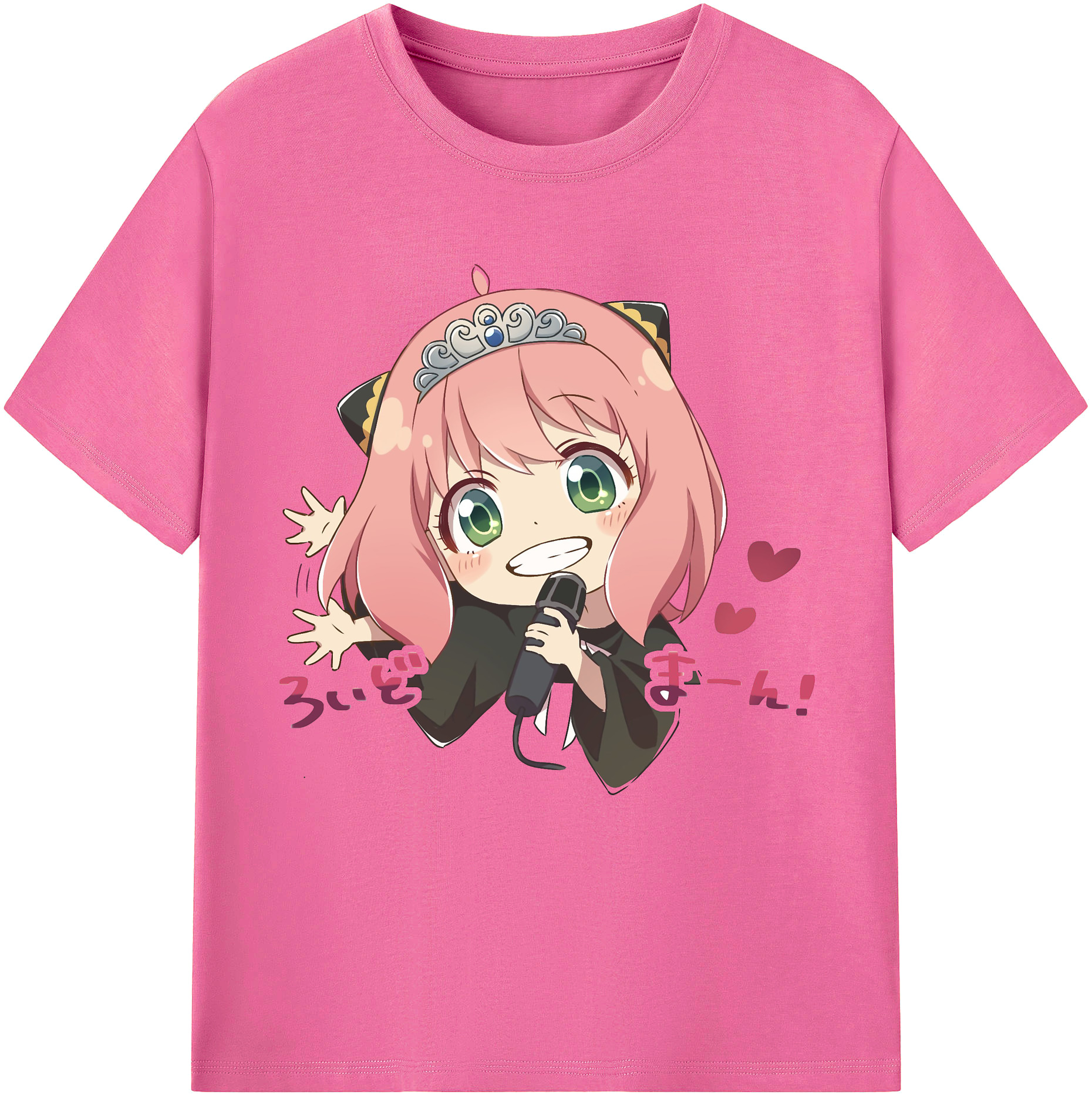 （画像用） SPY×FAMILY间谍家家酒 レディースカジュアルプリントTシャツ（綿100％）
